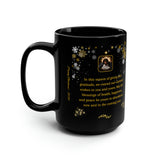 Christmas Blessings mug - 15oz - black