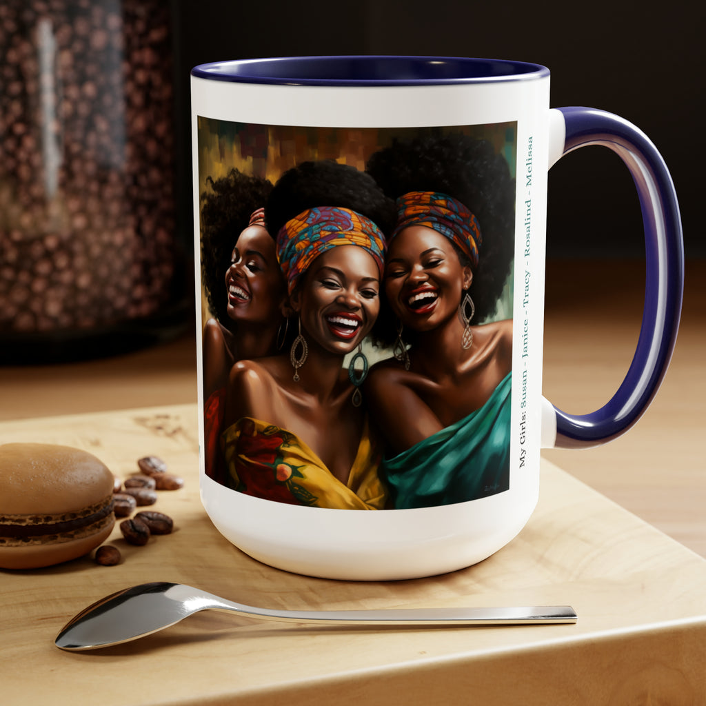 My Girls - personalized mug
