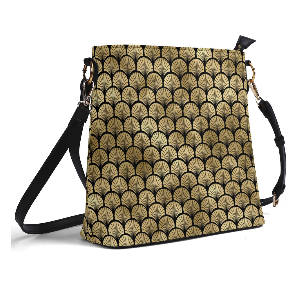Art Deco Dreams - Bucket-Style Handbag