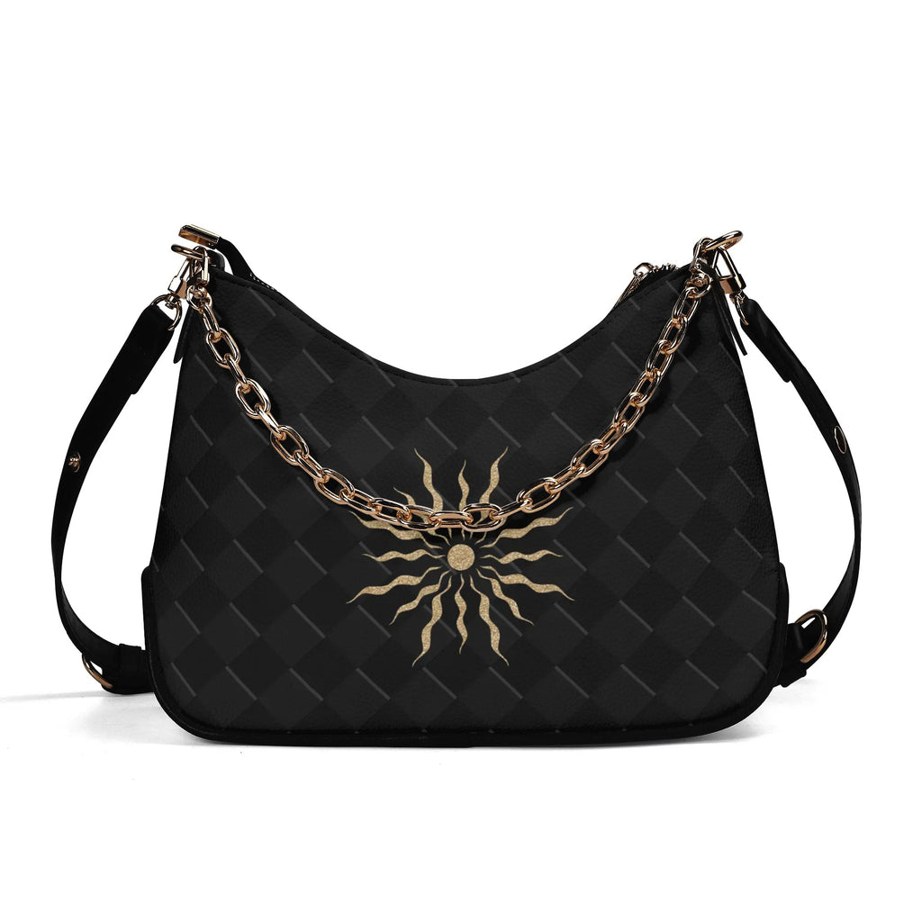 Noble Sunburst - Cross-body Bag w/Chain