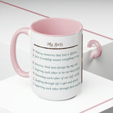 My Girls - personalized mug