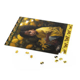 Little Yellow Flower - 500 piece jigsaw puzzle
