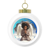 Peace & Blessings - Ball Ornament