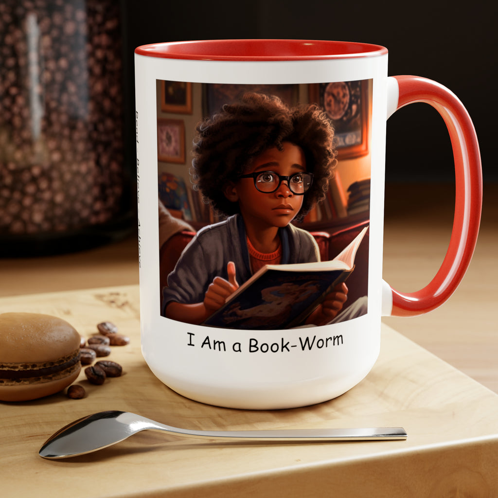 It's A BookWorms World - mug-boy - 15oz