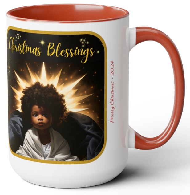 Christmas Blessings - mug - 15oz
