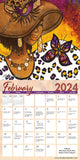 Pamela Hills - 2024 African American wall calendar