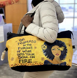 Sets Your Soul On Fire - travel-beach bag