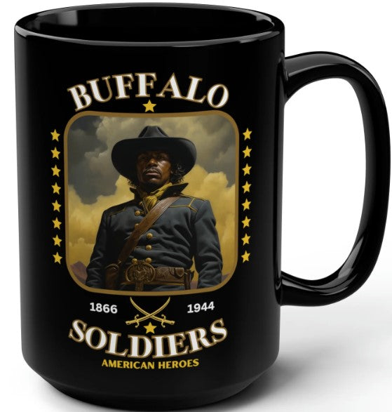 Buffalo Soldiers - Heroes - 15oz mug