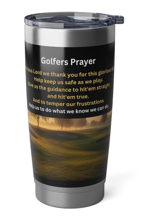 Golfers Prayer - 20oz tumbler