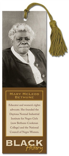 Black History Bookmark - Mary McLeod Bethune