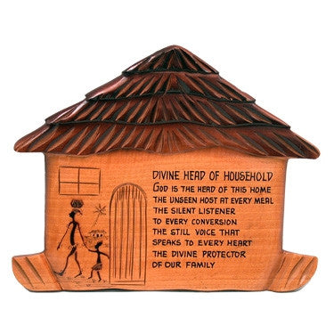 Divine Household - wooden plaque