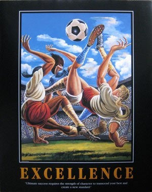 Excellence - 30x24 poster - Ernie Barnes