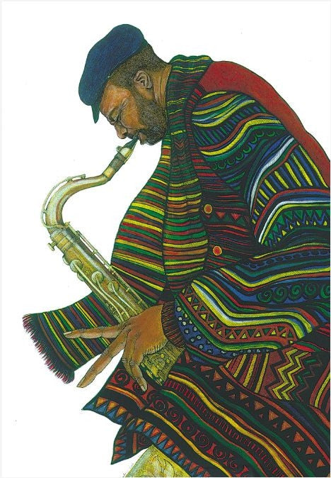 Jazzin - 24x16 print - Charles Bibbs