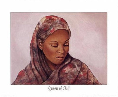 Queen of Fall - 16x20 - print - Marcella Hayes Muhammad