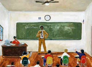 Education is the Key To Success - 19x24 print - Ted Ellis