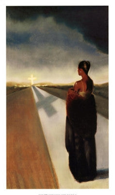 The Road - 30x17 - print - Laurie Cooper