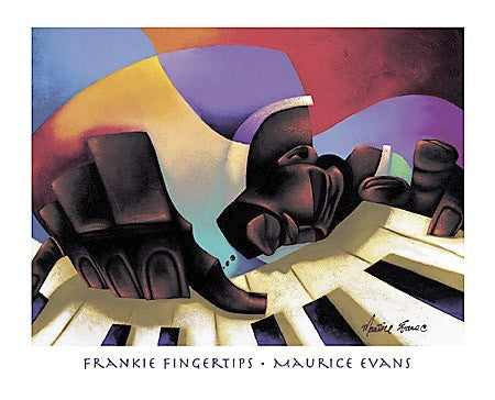 Frankie Fingertips - 26x32 - print - Maurice Evans