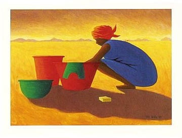 Washer Woman - print - Tilly Willis