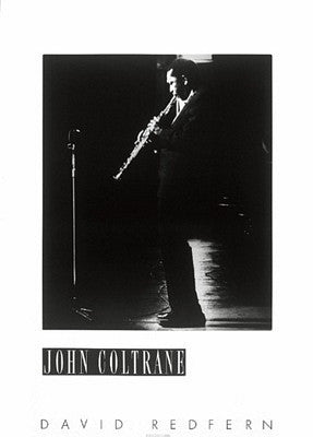 John Coltrane standing - 27x19 photo poster