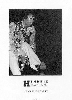 Jimi Hendrix - 27x19 - photo poster - Jean C. Desaint