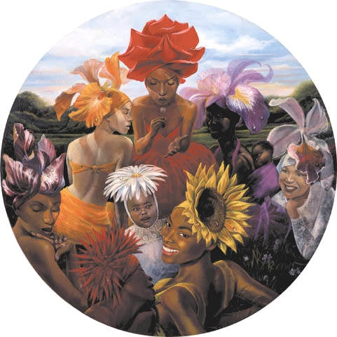Why Honey is Sweet - 15 inch diameter - limited edition print - Michael Anthony Brown