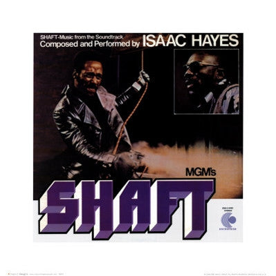 Shaft - 16x16 - album cover poster - Anon