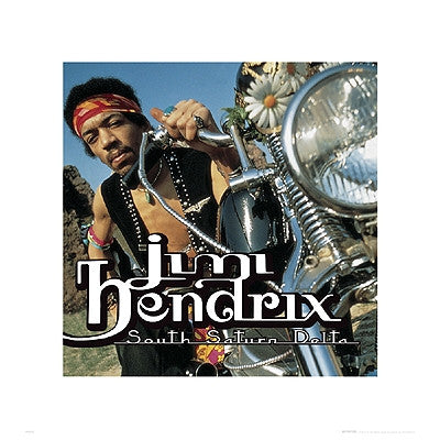 Jimi Hendrix South Saturn Delta - 16x16 - album cover poster