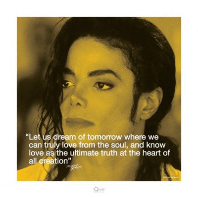 Michael Jackson Dream - 16x16 - poster