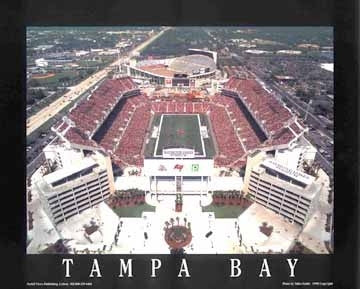 Tampa Bay Florida Raymond James Stadium - 22x28 - poster - Mike Smith