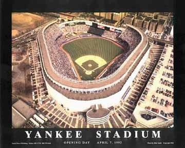 Yankee Stadium Bronx New York - 22x28 - poster - Mike Smith