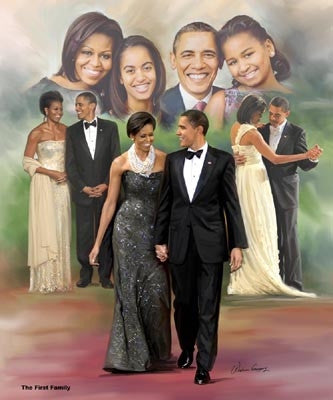 The First Family - 24x20 print - Wishum Gregory