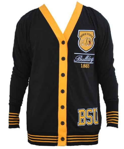 Bowie State sweater - ladies cardigan - CFCC