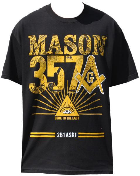 Mason t-shirt - with 357 and 2B1ASK1