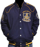 Mason jacket - NASCAR style - navy blue