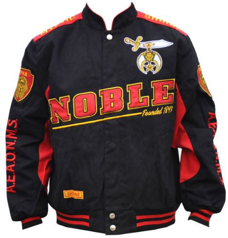 Shriners jacket -  racing style - MTJF