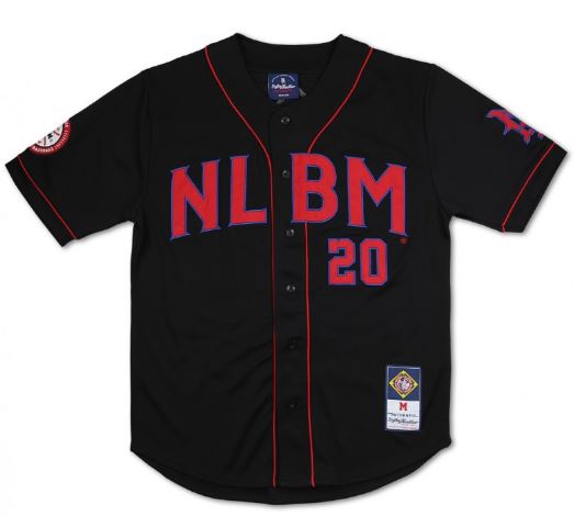vintage black yankees NLBM baseball jersey