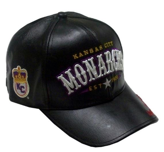 Kansas City Monarchs - Negro League leather cap