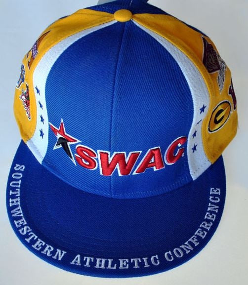 SWAC cap - yellow and blue