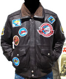 Tuskegee Airmen - leather bomber jacket - TLJB