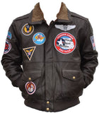 Tuskegee Airmen - leather bomber jacket - TLJC