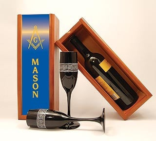 Mason wine box