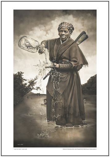 Trouble Them Waters - 39x27 print - Edwin Lester