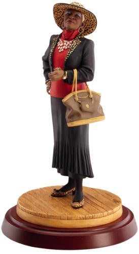 Go On With Your Bad Self - Ebony Visions figurine