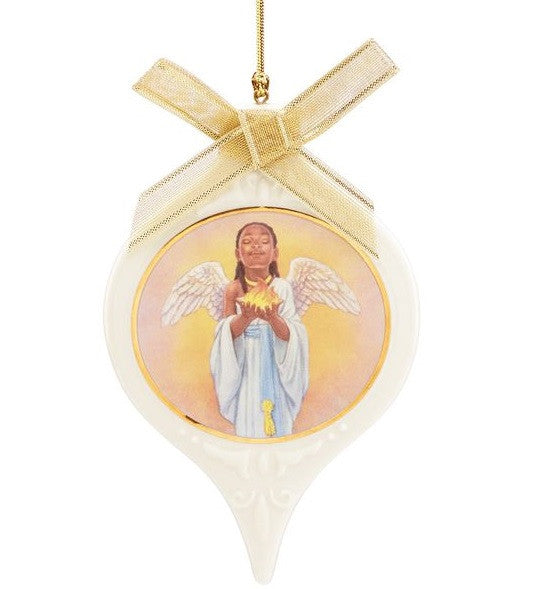 Ebony Visions - Hope Angel - porcelain ornament