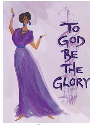 To God Be The Glory - Cidne Wallace - magnet2