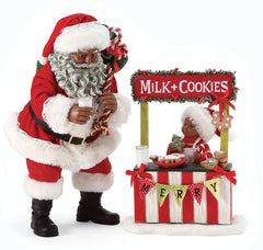 Merry Bake Sale - Black Santa figurine