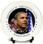 President Obama - decorative plate