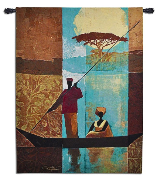 On The River - tapestry