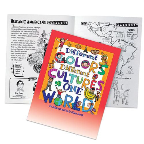 Black History Activity Book - Different Colors Different Cultures