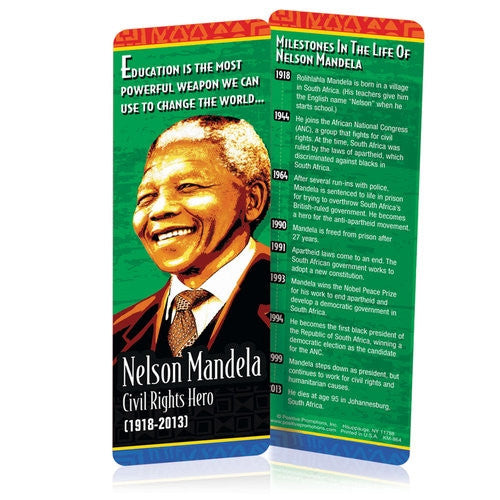 Nelson Mandela - bookmark